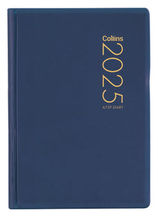 2025 Collins Pocket Diary A73P, Week To View, PVC Cover, Navy, 74mm x 105mm CX160975