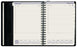 2025 Collins Portfolio, Tabbed, Day To Page, Wiro Bound, PU Padded Cover, Black, 165mm x 246mm CX441463