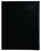 2025 Collins Portfolio, Tabbed, Day To Page, Wiro Bound, PU Padded Cover, Black, 165mm x 246mm CX441463