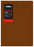 2025 Collins Rhapsody A51 Appointment Diary, Day Per Page, Soft Touch Skiver PU Cover, Cappuccino, 148mm x 210mm CX11927594