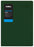2025 Collins Rhapsody A73 Diary, Week To View, Soft Touch Skiver PU Cover, Racing Green, 74mm x 105mm CX11927519
