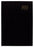 2025 Collins Windsor A51 Diary, Day To Page, Black, 148mm x 210mm CX441429