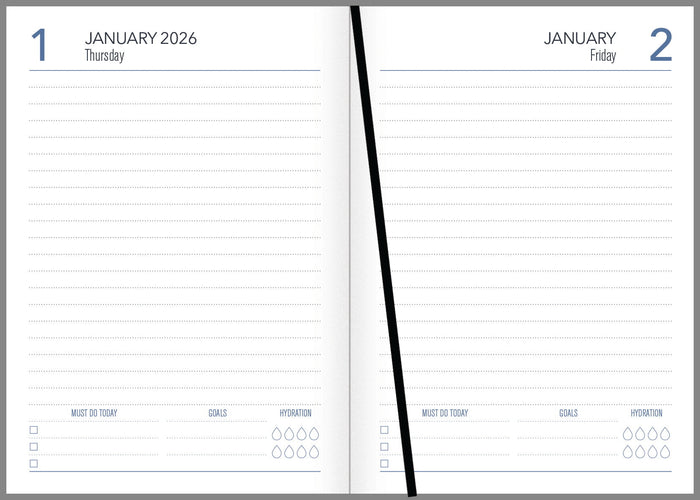 2026 Collins A51 Carnival Diary, Day to Page, 148mm x 210mm CX438338