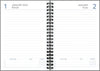 2026 Collins A51 Hardcover Diary, Day Per Page, Wiro Bound, Vivid, 148mm x 210mm CX440255