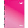2026 Collins A51 Hardcover Diary, Day Per Page, Wiro Bound, Vivid, 148mm x 210mm CX440255