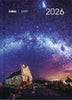 2026 Collins A51 NZ Majestic Landscapes Diary, Day to Page, 148mm x 210mm CX438746