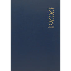 2026 Collins A51A Appointment Diary, Navy, 148mm x 210mm CX438286