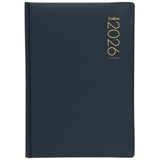 2026 Collins A5E Diary, Day to View, Navy, 148mm x 210mm CX438293