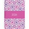 2026 Collins A63 Diary, Week to View, Kaleidoscope, 148mm x 105mm CX438402