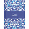 2026 Collins A63 Diary, Week to View, Kaleidoscope, 148mm x 105mm CX438402