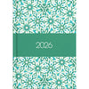 2026 Collins A63 Diary, Week to View, Kaleidoscope, 148mm x 105mm CX438402