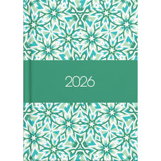 2026 Collins A63 Diary, Week to View, Kaleidoscope, 148mm x 105mm CX438402