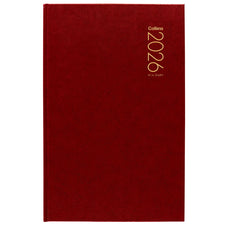 2026 Collins Diary 81A Appointment Diary, Day Per Page, Red, 125mm x 195mm CX438083