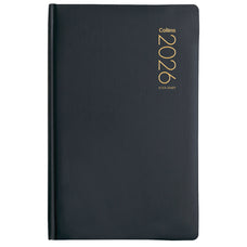 2026 Collins Diary 81EA Executive Appointment Diary, Day Per Page, Padded PU Black Cover, 125mm x 195mm Black CX438088