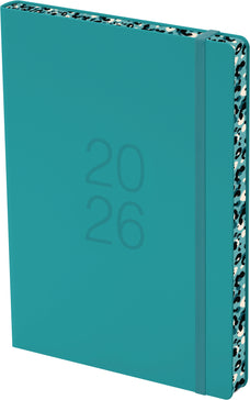 2026 Collins Diary A51, Day Per Page, Colour Edge, Soft PU Cover, Blue, 148mm x 210mm CX441593