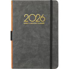 2026 Collins Diary A53 Executive, Week to View, PU Leather Hard Cover, 148mm x 210mm CX12364550