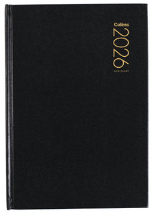 2026 Collins Diary, A53, Week to View, 148mm x 210mm, Black CX438078