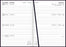 2026 Collins Diary, A53, Week to View, 148mm x 210mm, Navy CX438079