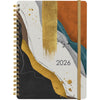 2026 Collins Diary A53, Week To View, Contemporary Art, Assorted Design, 148mm x 210mm CX12371193