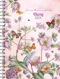 2026 Collins J. Brinkman Flower Series Week to View Diary, 230mm x 167mm CX441591
