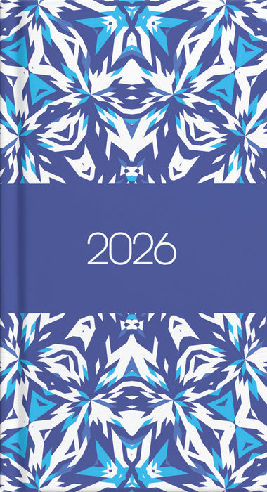 2026 Collins Kaleidoscope Slimline Week to View Diary, 150mm x 80mm CX438403