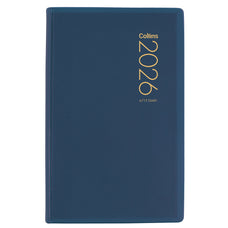 2026 Collins Pocket Diary A71P, Day Per Page, PVC Cover, Navy, 74mm x 105mm CX11294250