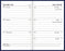2026 Collins Pocket Diary A73P, Week To View, PVC Cover, Navy, 74mm x 105mm CX438130