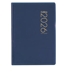 2026 Collins Pocket Diary A73P, Week To View, PVC Cover, Navy, 74mm x 105mm CX438130