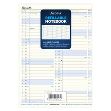2026 Filofax A5 Refill Notebook Year Planner, 148mm x 210mm CX1001682