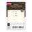 2026 Filofax Pocket Refill Classic, Week To View, Cotton Cream, 81mm x 120mm CX1001660