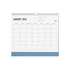 2026 Letts of London Conscious Wall Calendar, 300mm x 270mm, Ocean CX1001589