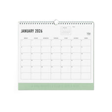 2026 Letts of London Conscious Wall Calendar, 300mm x 270mm, Sage CX1001591