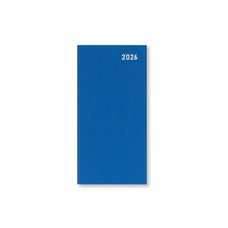 2026 Letts of London Slim Diary, Principal, Week To View, English Blue, 88mm x 172mm x 17mm CX1001625