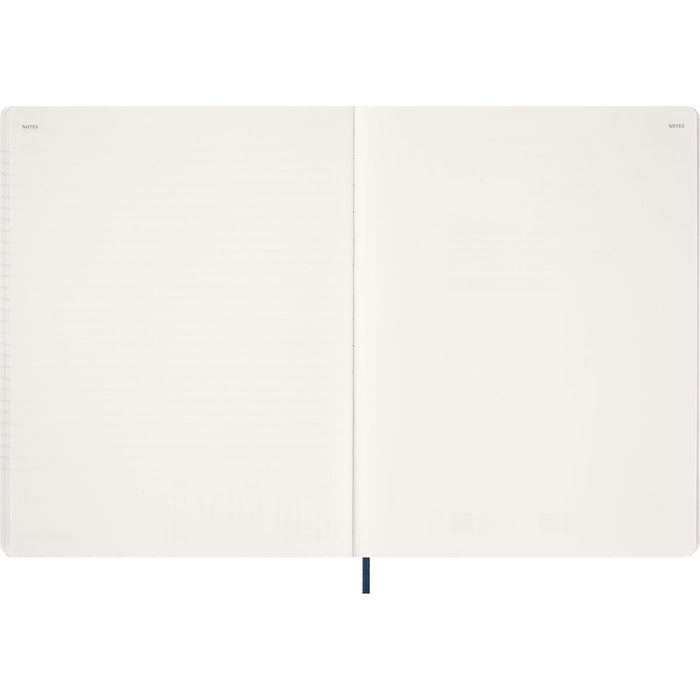 2026 Moleskine 13 Month Essential Planner, Soft Cover, Weekly, Vertical, 190mm x 250mm XXL, Sapphire Blue CX1001745