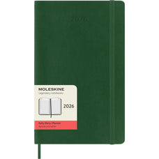 2026 Moleskine 130mm x 210mm Soft Cover Diary, Day Per Page, Myrtle Green CX1001737