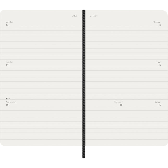 2026 Moleskine 130mm x 210mm Soft Cover Diary, Week  to View CX1001710