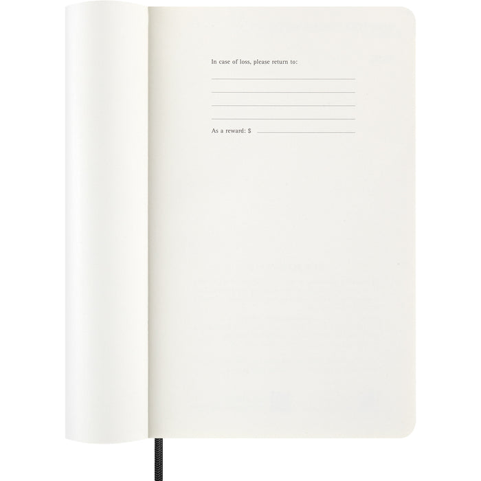 2026 Moleskine 130mm x 210mm Soft Cover Diary, Week  to View CX1001710