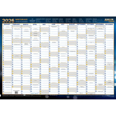 2026 Writeraze Wallplanner 500x700mm Laminated CX1001780