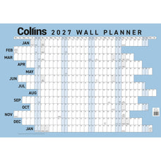 2027 Collins Laminated Wallplanner, 700mm x 990mm CX150667