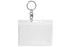 Rexel Id Fuel Rigid Card Holder with Key Ring, 10 Pack