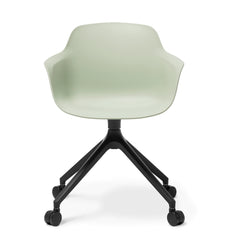 Eden Loria Armchair Fixed Height Swivel with Castors