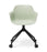 Eden Loria Armchair Fixed Height Swivel with Castors