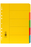 Marbig A4 Bright Cardboard Indices/Divider, 5 Tabs
