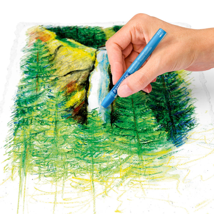 Staedtler Design Journey Watercolour Crayons Assorted, Pack of 24
