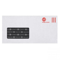 DLE Prepaid Window Envelope Seal Easi x Pack of 100