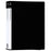 FM A4 Insert Cover Display Book 60 pocket Black