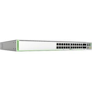 24-port 10/100/1000-T stackable L3 switch 4x SFP+ ports and a single fixed power supply. IM5316356