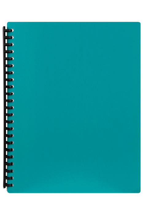 A4 Refillable Display Book 40 pocket Green