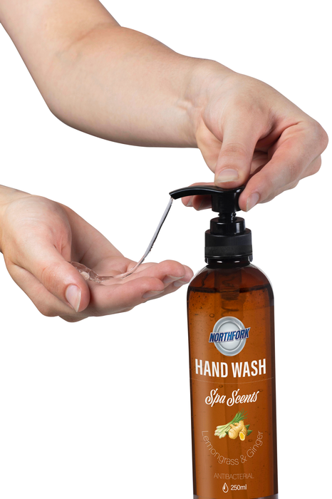 Northfork Spa Scents Lemongrass and Ginger Hand Wash 12 x 250ml