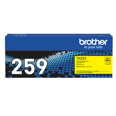 Brother TN259 Genuine Yellow Toner Cartridge DVBTN160Y